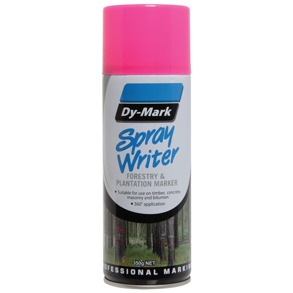 DY-MARK SPRAY WRITER FLURO PINK 350G AEROSOL